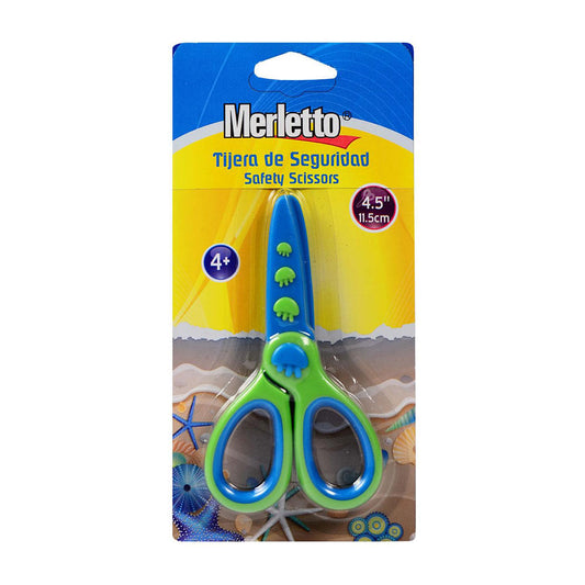 Tijera Merletto Para Preescolar de 4.5" - Surtido