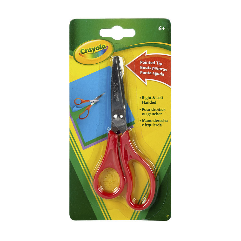 Tijera Crayola Con Punta