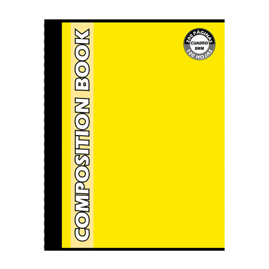 Cuaderno Cosido Mediano Cuadritos Balboa Composition de 200 Páginas - Surtido