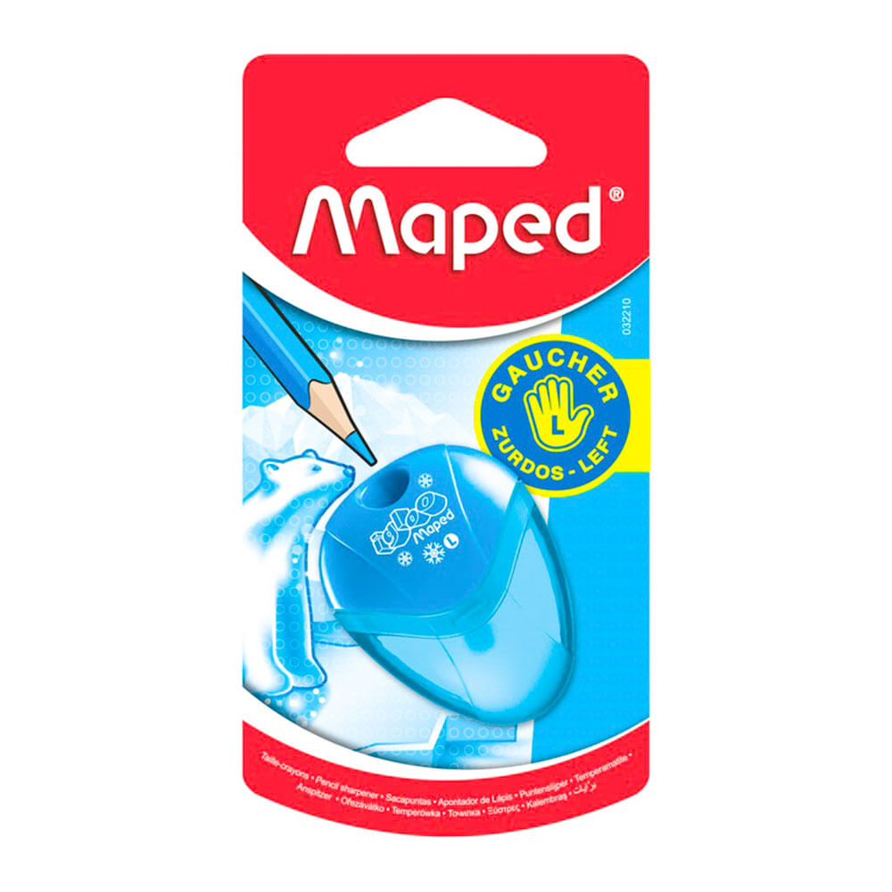 Sacapunta Maped Igloo Con Depósito 1 Orificio - Surtido