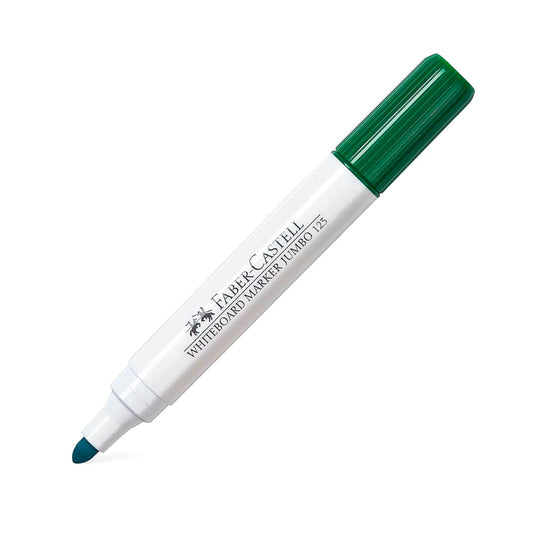 Marcador Jumbo 123 Faber Castell Para Pizarra Verde