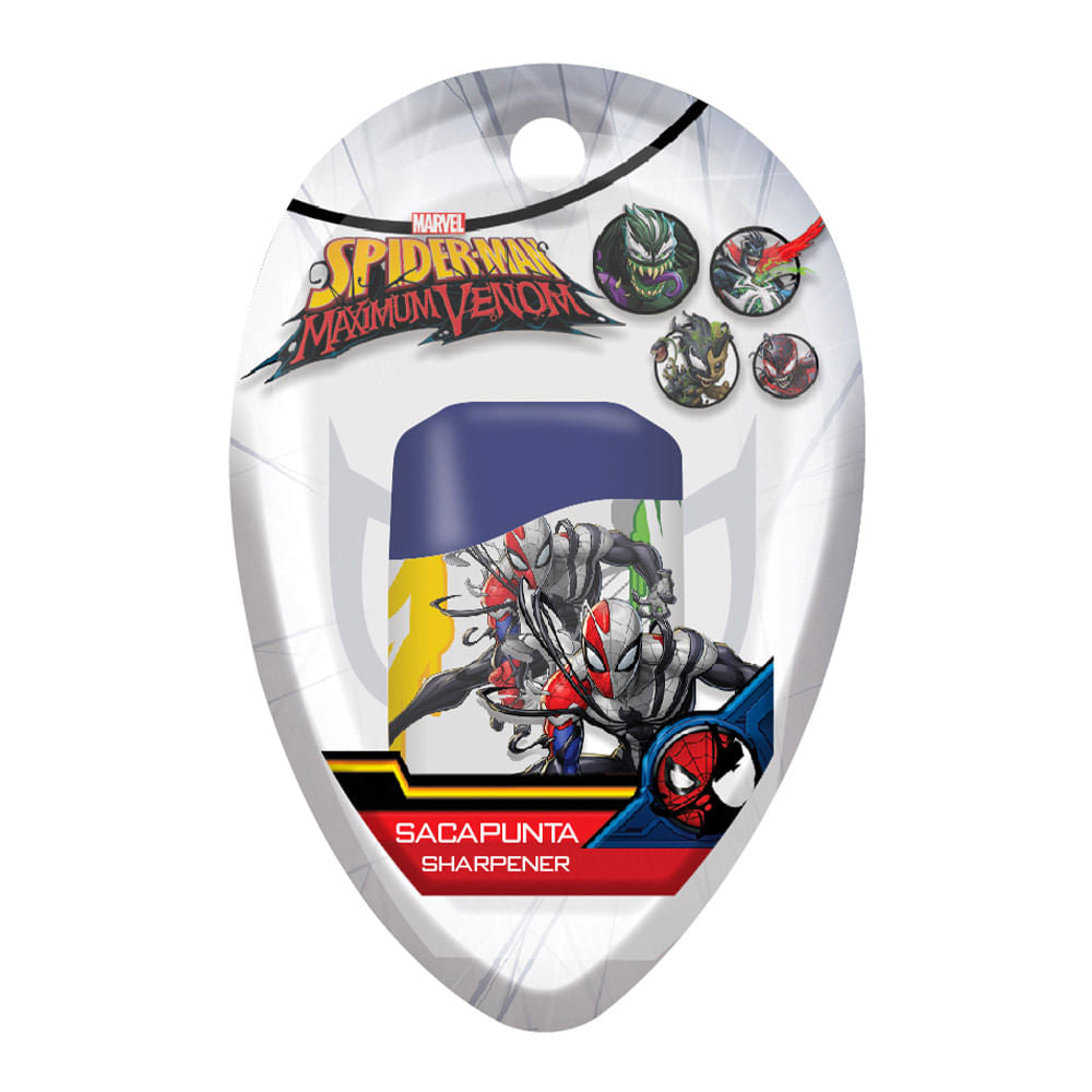 Sacapunta Spiderman de Dos Orificios Redondo