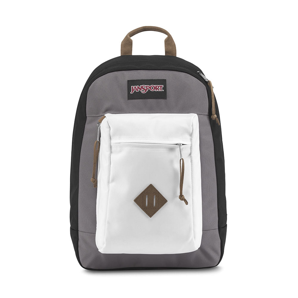 Mochila Jansport Reilly Black Grey Horizon