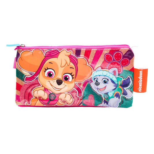 Cartuchera Paw Patrol Con Doble Cierre