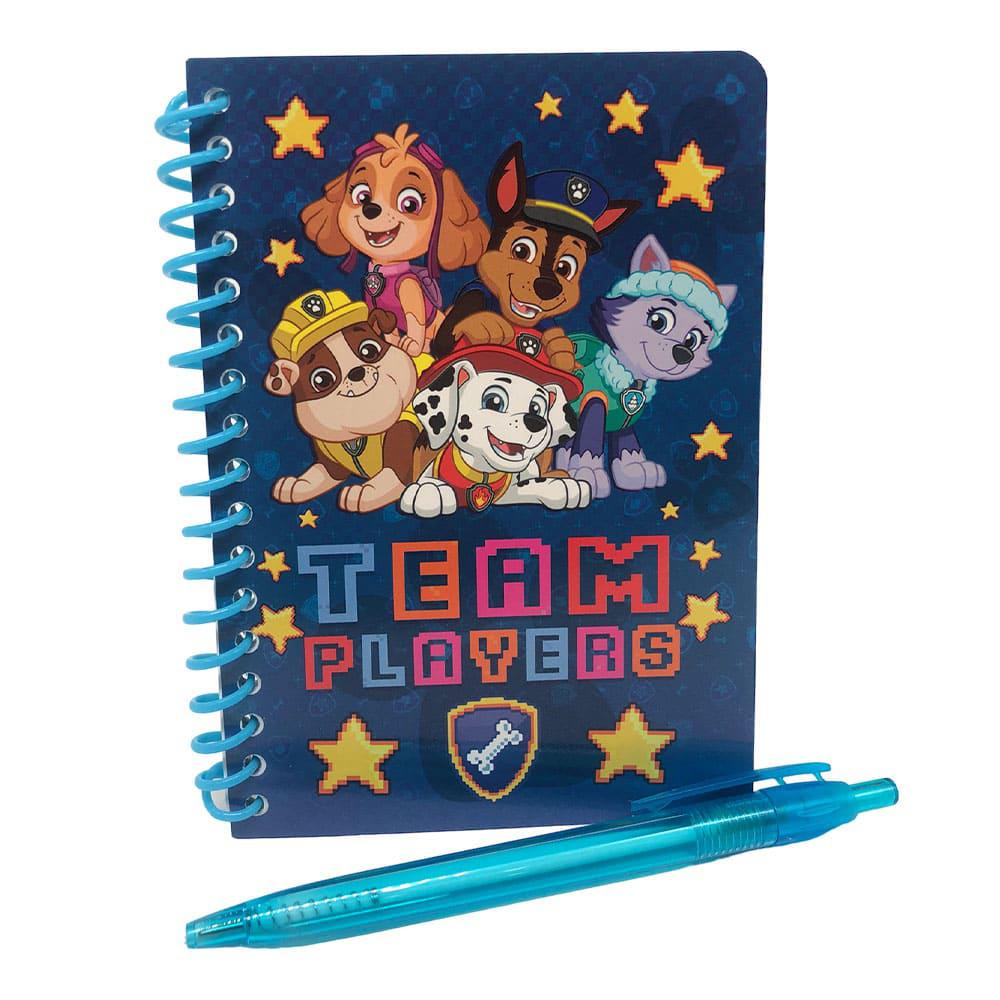 Libreta Para Notas Paw Patrol Con Bolígrafo 50 Hojas