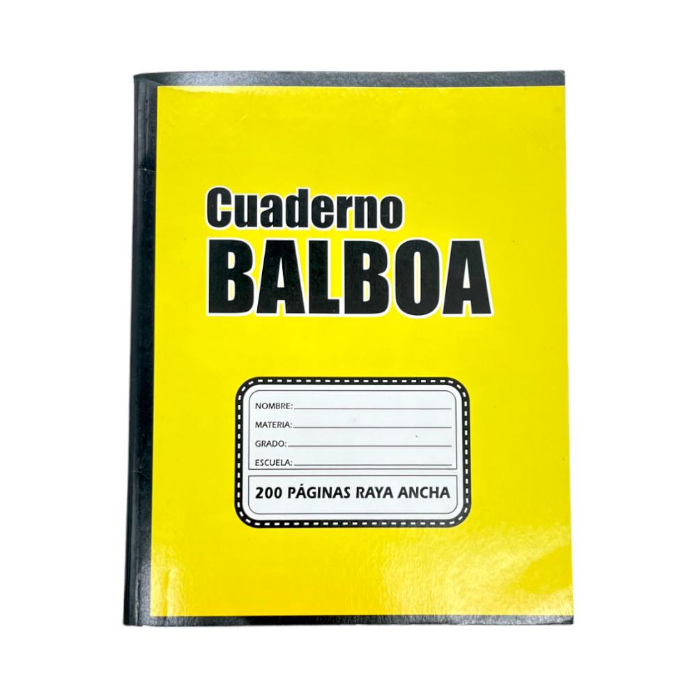 Cuaderno Grapado Balboa Raya Ancha 200 Páginas - Surtido