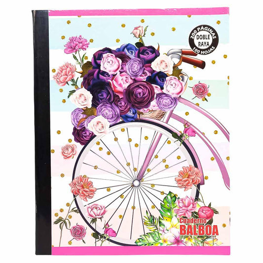 Cuaderno Cosido Grande Doble Raya Balboa 200 Páginas - Surtido
