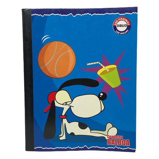 Cuaderno Cosido Grande de Dibujo Balboa 200 Páginas - Surtido