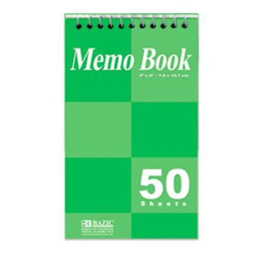 Libreta Espiral Bazic 4 Piezas 3'' x 5'' - Surtido