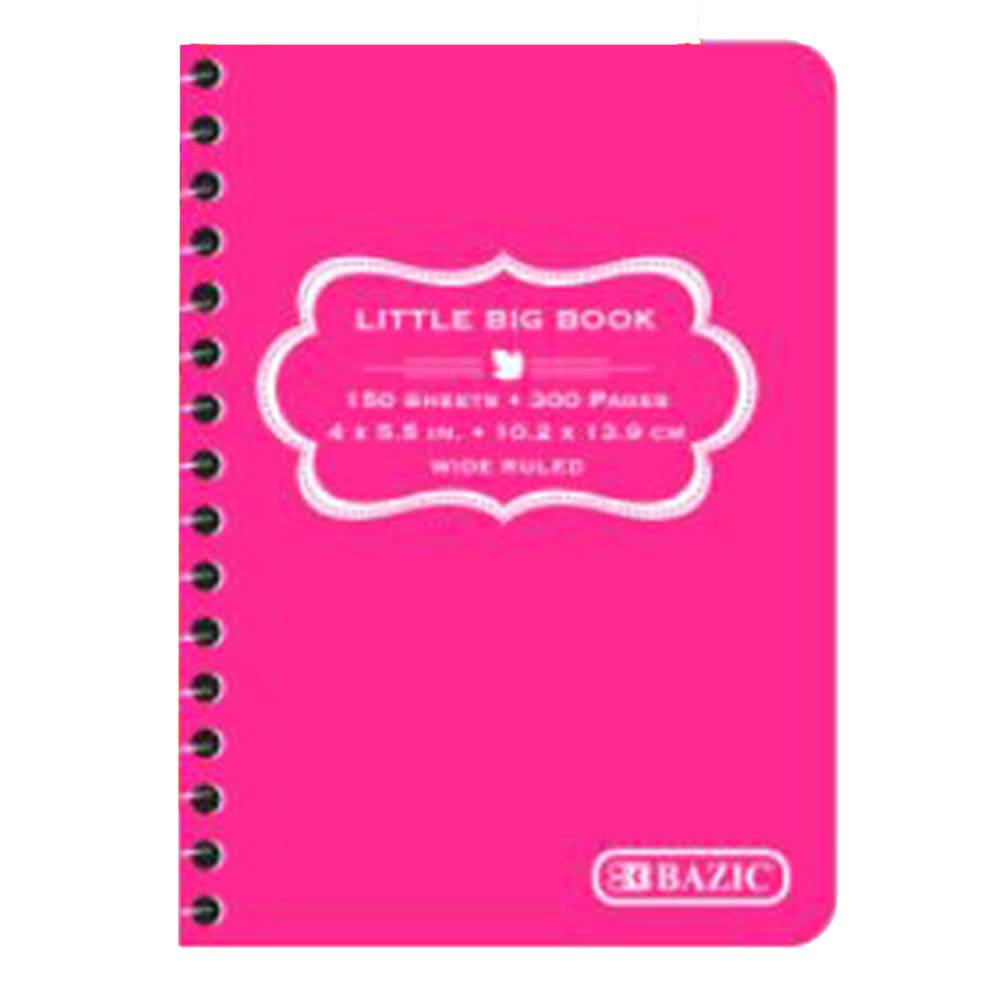 Libreta Espiral Notas Bazic Pequeña 150 Hojas - Surtido