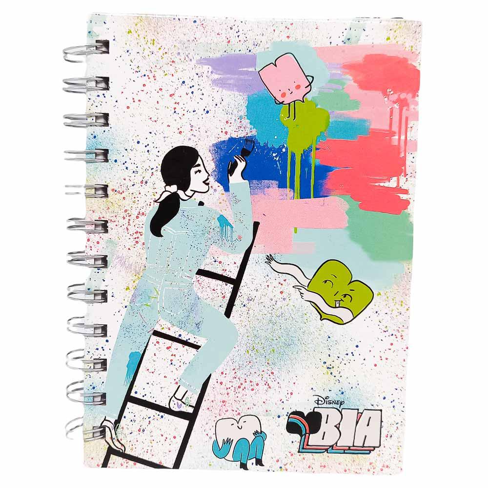 Libreta Para Notas Con Espiral Bia 200 Páginas - Surtida