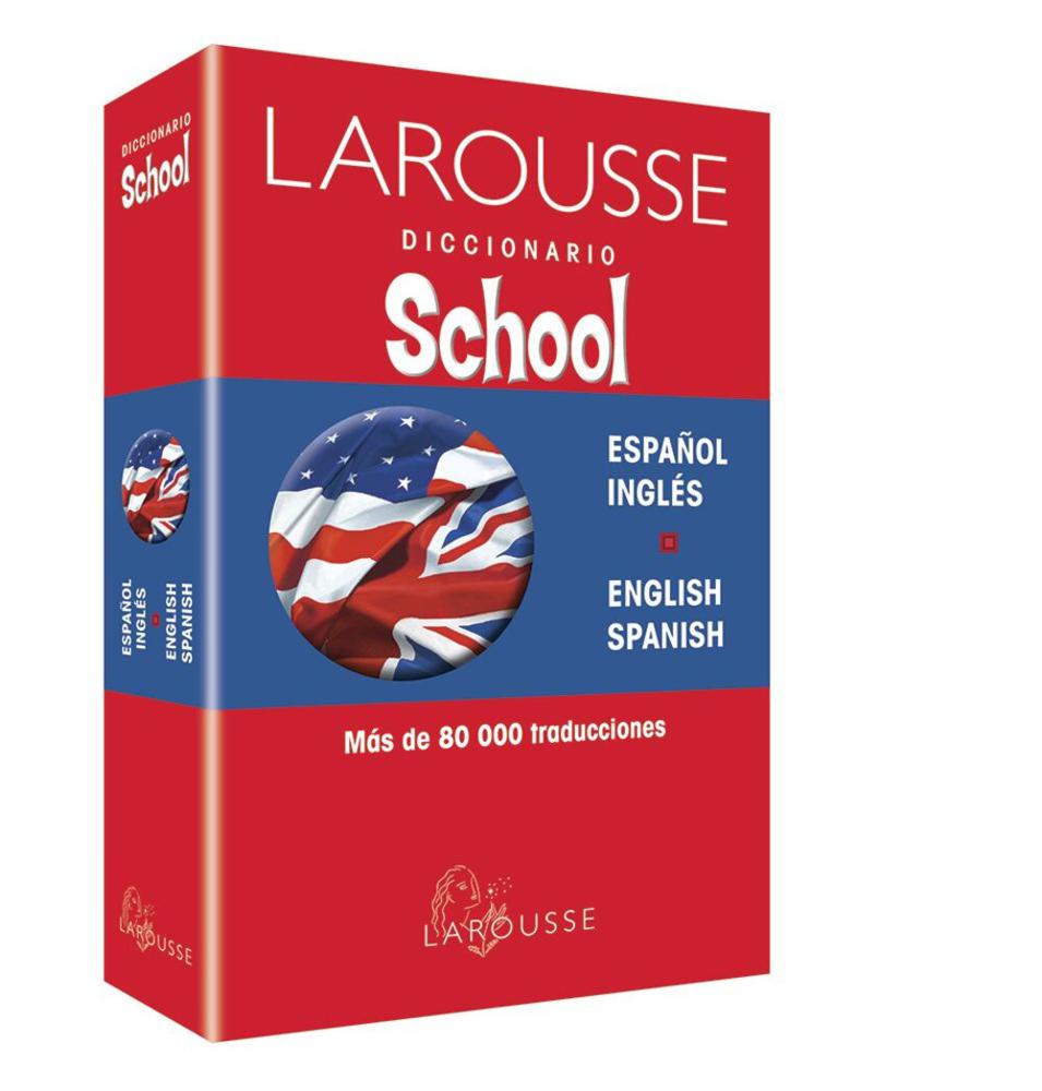 Diccionario Larousse School Ingles-Español
