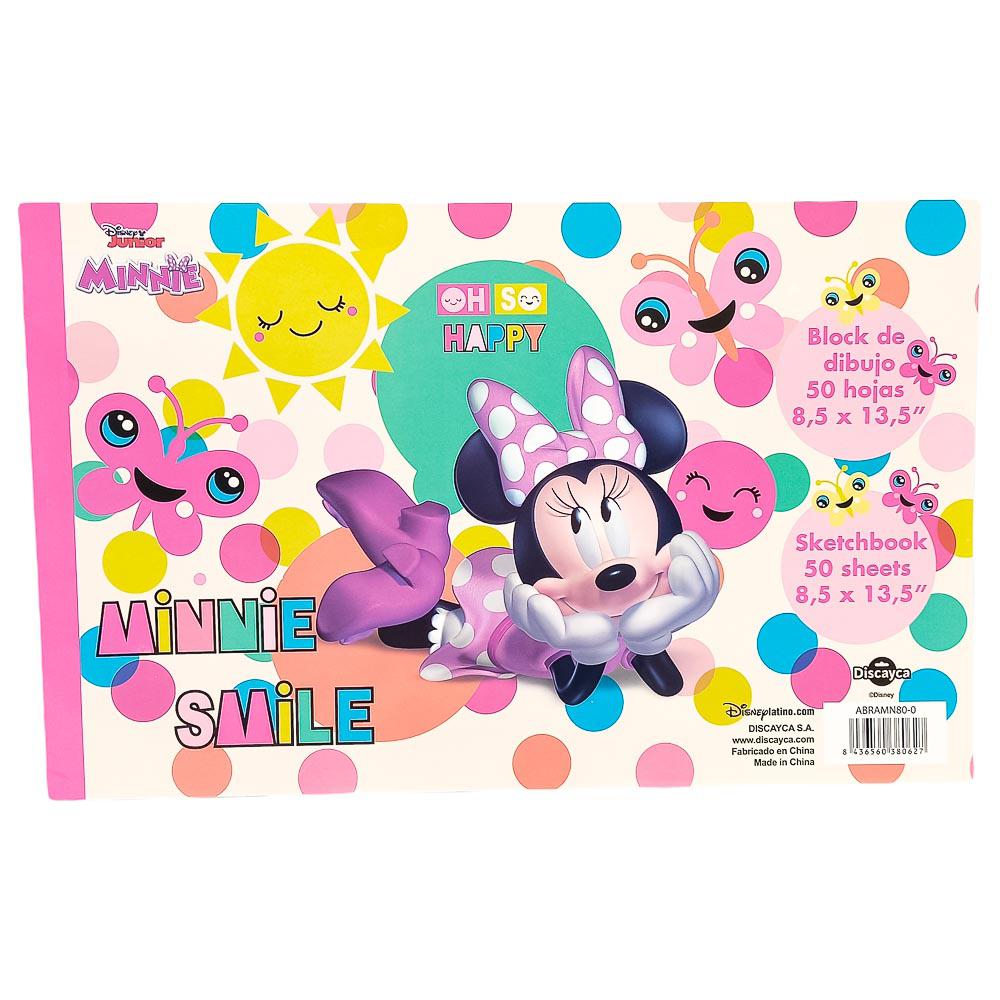 Libreta de Dibujo Disney Minnie Mouse 8.5" x 13.5"