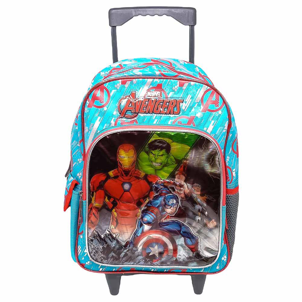Mochila Marvel Avengers Con Ruedas 17"
