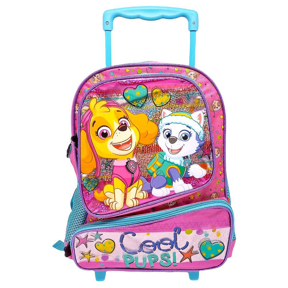 Mochila Con Ruedas Paw Patrol 14"