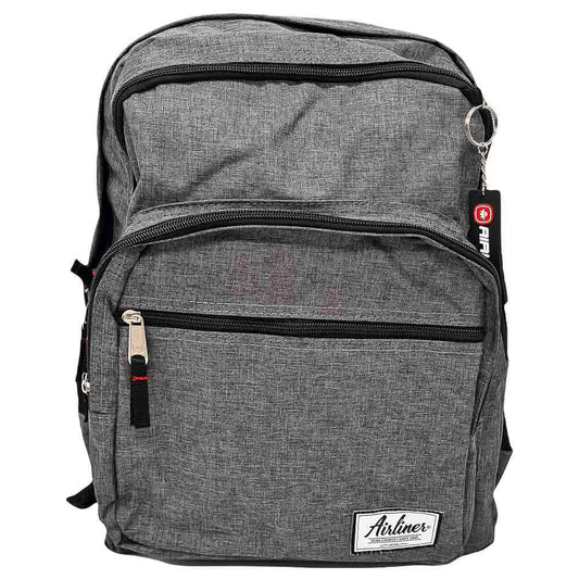Mochila Airliner Porta Laptop Grey 17"