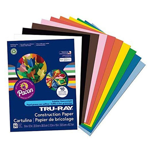 Papel de Construcción Pacon 9" x 12" 96 Páginas
