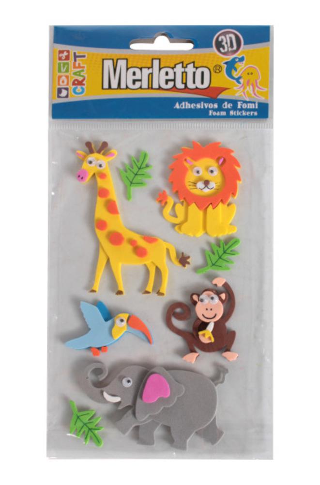 Stickers Adhesivos Merletto de Animales