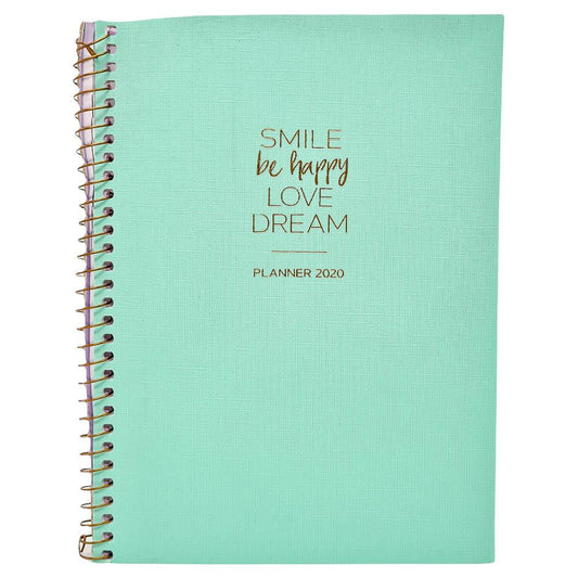 Agenda Planner Happy Verde 2020