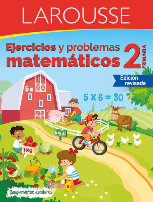 Libro Larousse Ejercicios y Problemas Matemáticos 2