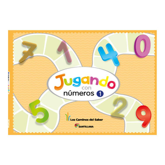 Libro de Texto Jugando Con Números 1 Santillana