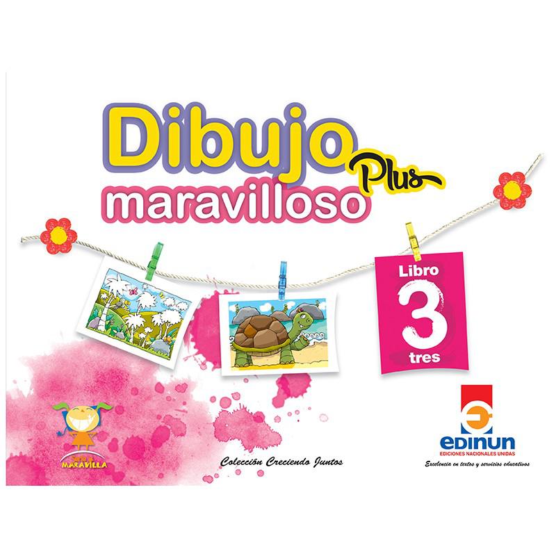 Libro Text Dibujo Maravilloso Plus 3