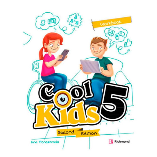 Libro de Practica Cool Kids 5 2nd Edition Workbook Santillana