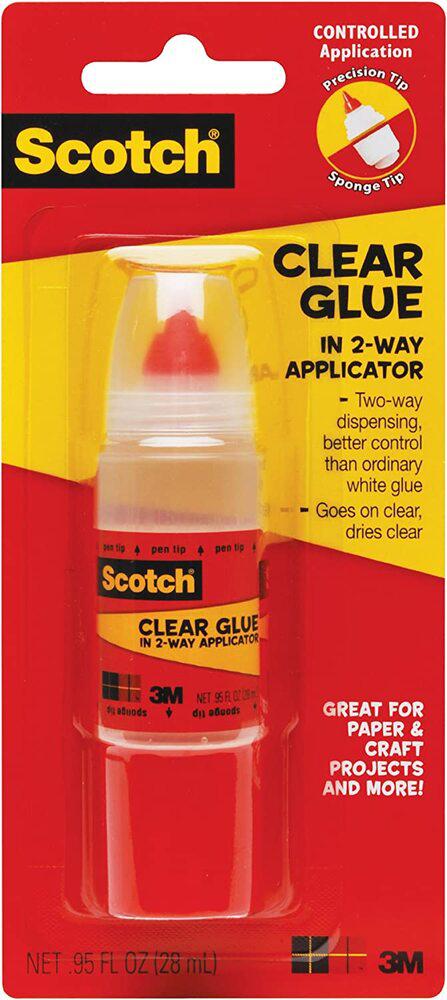 Pegamento Transparente Scoth Con Aplicador 28 ml