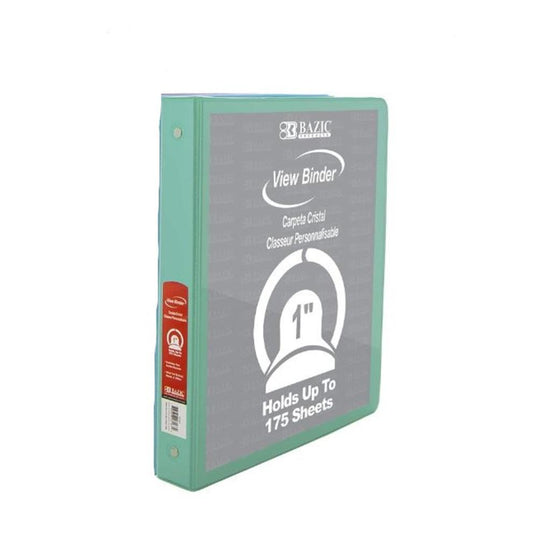 Carpeta Bazic 3 Argolla Colores Pasteles -Surt