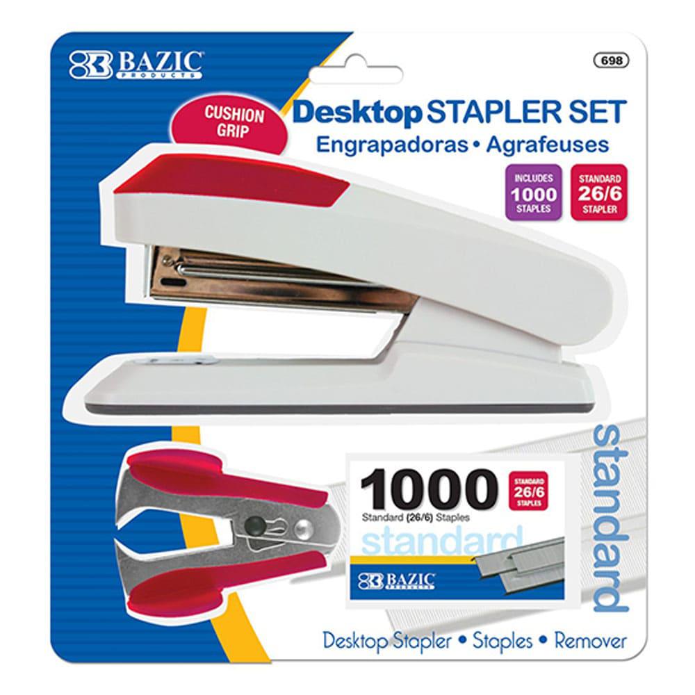 Engrapadora de Mesa Bazic 3 Piezas - Surtido