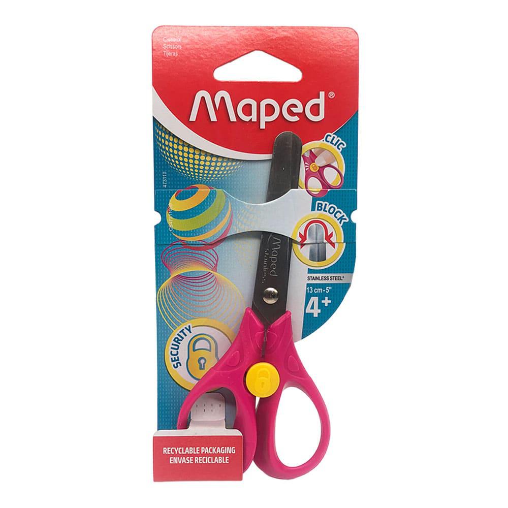 Tijera Punta Roma Maped Con Seguridad 13 cm - Surtido