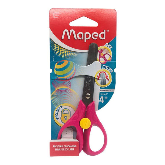 Tijera Punta Roma Maped Con Seguridad 13 cm - Surtido