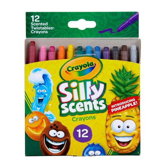 Crayones Crayola Silly Scents Con Aroma 12 Colores