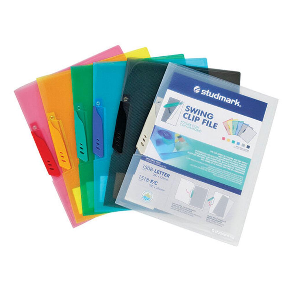 Folder A4 Studmark Con Clip Giratorio - Surtido