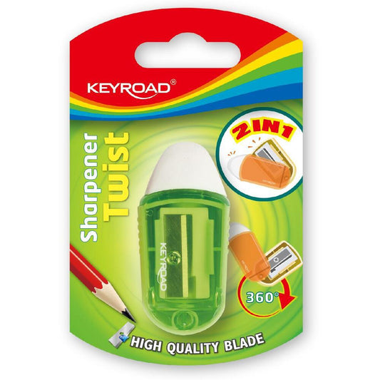 Sacapuntas Keyroad Con Borrador - Surtido