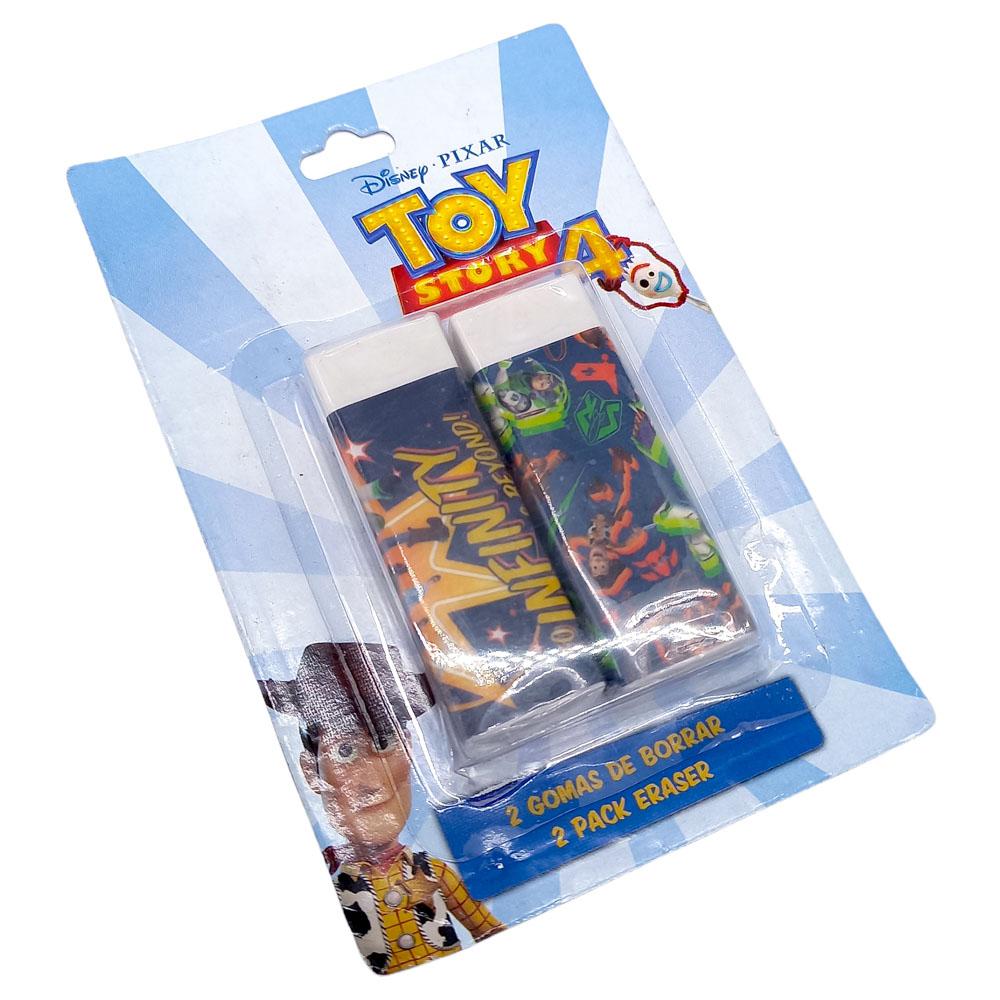 Borrador Rectangular Disney Pixar Toy Story 2 Piezas