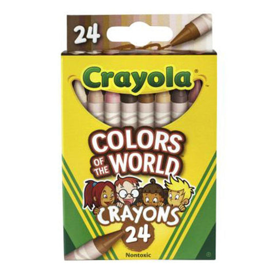 Crayones Crayola Color Piel 24 Piezas