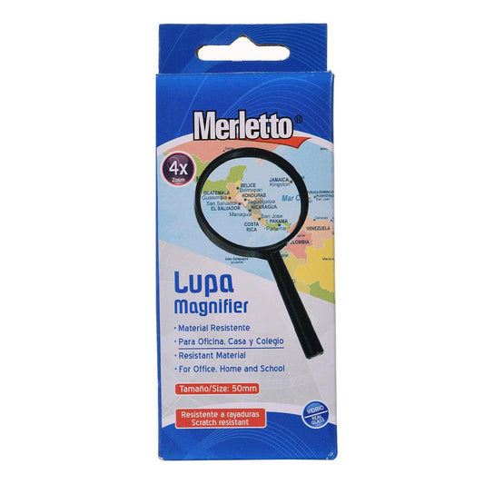Lupa Merletto 50 mm 4 x Zoom