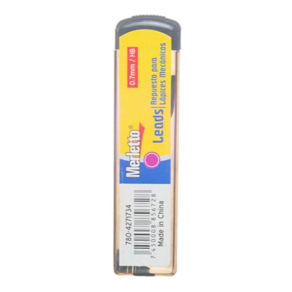 Minas de Grafito Merletto 0.7 mm 10 Piezas