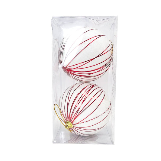 Esferas Decorativas Navideñas / Set de 2 Pzas Christmas Elegance - Christmas Elegance - Titan.com.pa - 2100000799930