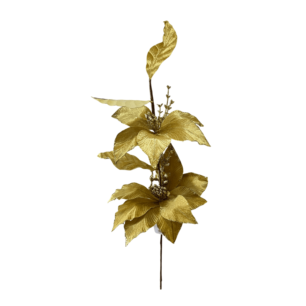 Espiga Navideña 70 Cm Gold - Montefiori Christmas - Titan.com.pa - 7453121014556