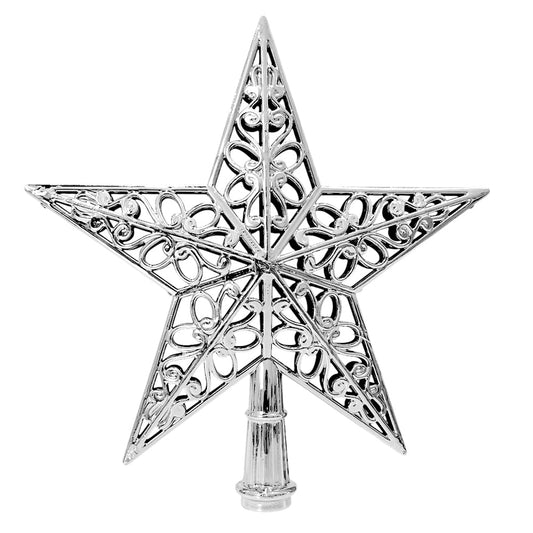Estrella para Árbol 20 cm / Silver / Montefiori Christmas - Montefiori Christmas - Titan.com.pa - 7453127896644