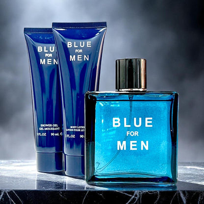 Estuche Perfume EBC Blue For Men Caballero 3 Piezas - EBC Collection - Titan.com.pa - 723803732700