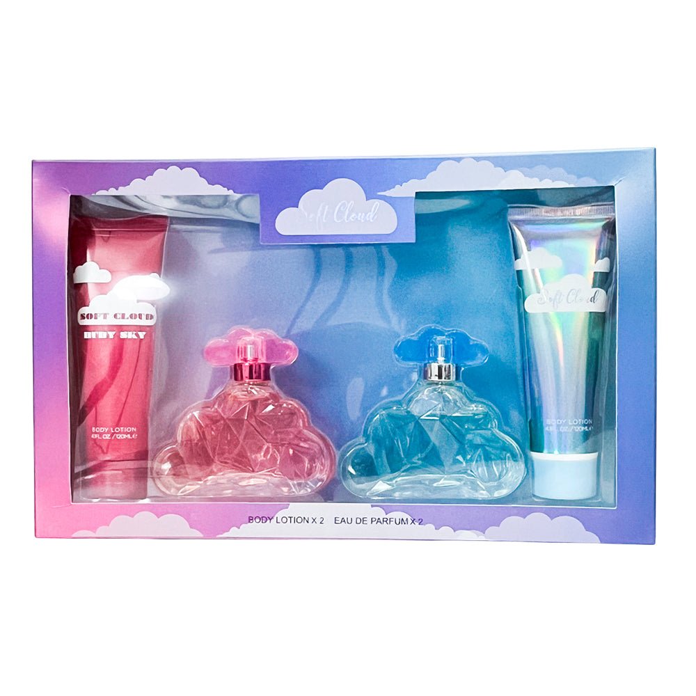 Estuche Perfume Soft Cloud Dama 4 Piezas - Soft Cloud - Titan.com.pa - 191554889835