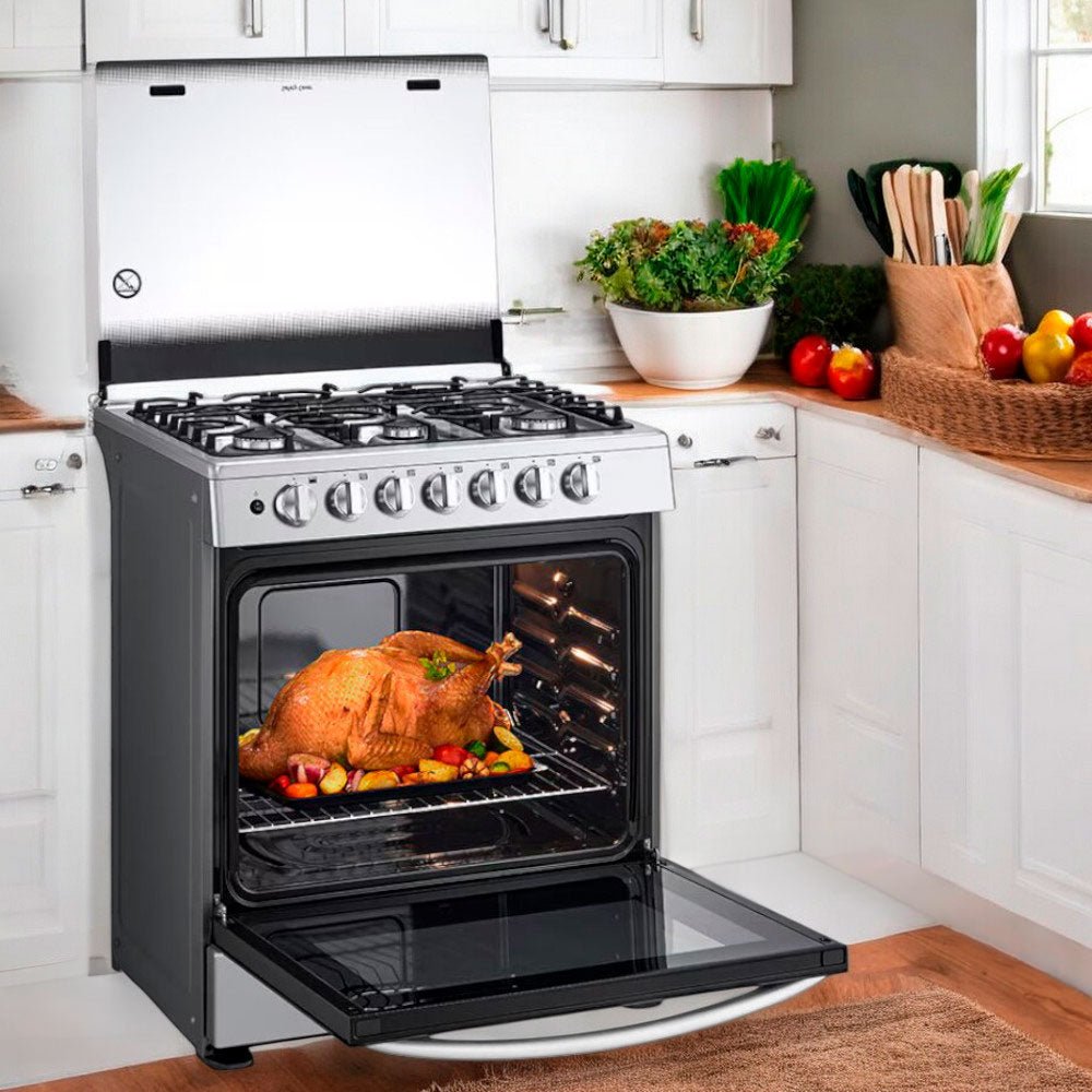 Estufa A Gas Lg 30" / 6 Quemadores / Acero Inoxidable - LG - Titan.com.pa - 8806084185259