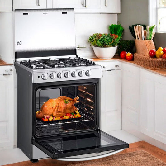 Estufa A Gas Lg 30" / 6 Quemadores / Acero Inoxidable - LG - Titan.com.pa - 8806084185259