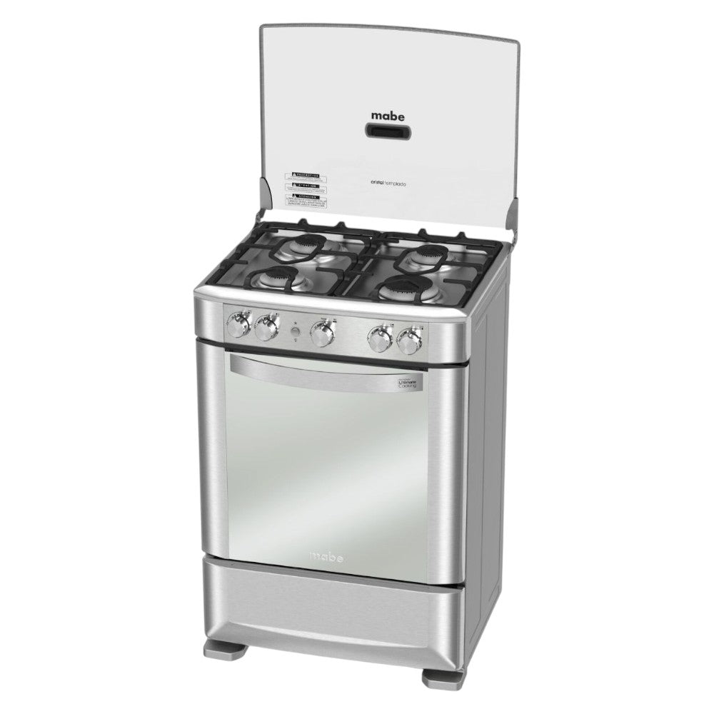 Estufa a Gas Mabe 24" / 4 Quemadores / Easy Clean Pro / Acero Inoxidable - Mabe - Titan.com.pa - 7861032329278