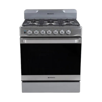 Estufa a Gas Nisato 6 Quemadores 30” /Acero Inoxidable con Air Fryer - Nisato - Titan.com.pa - 116000187204