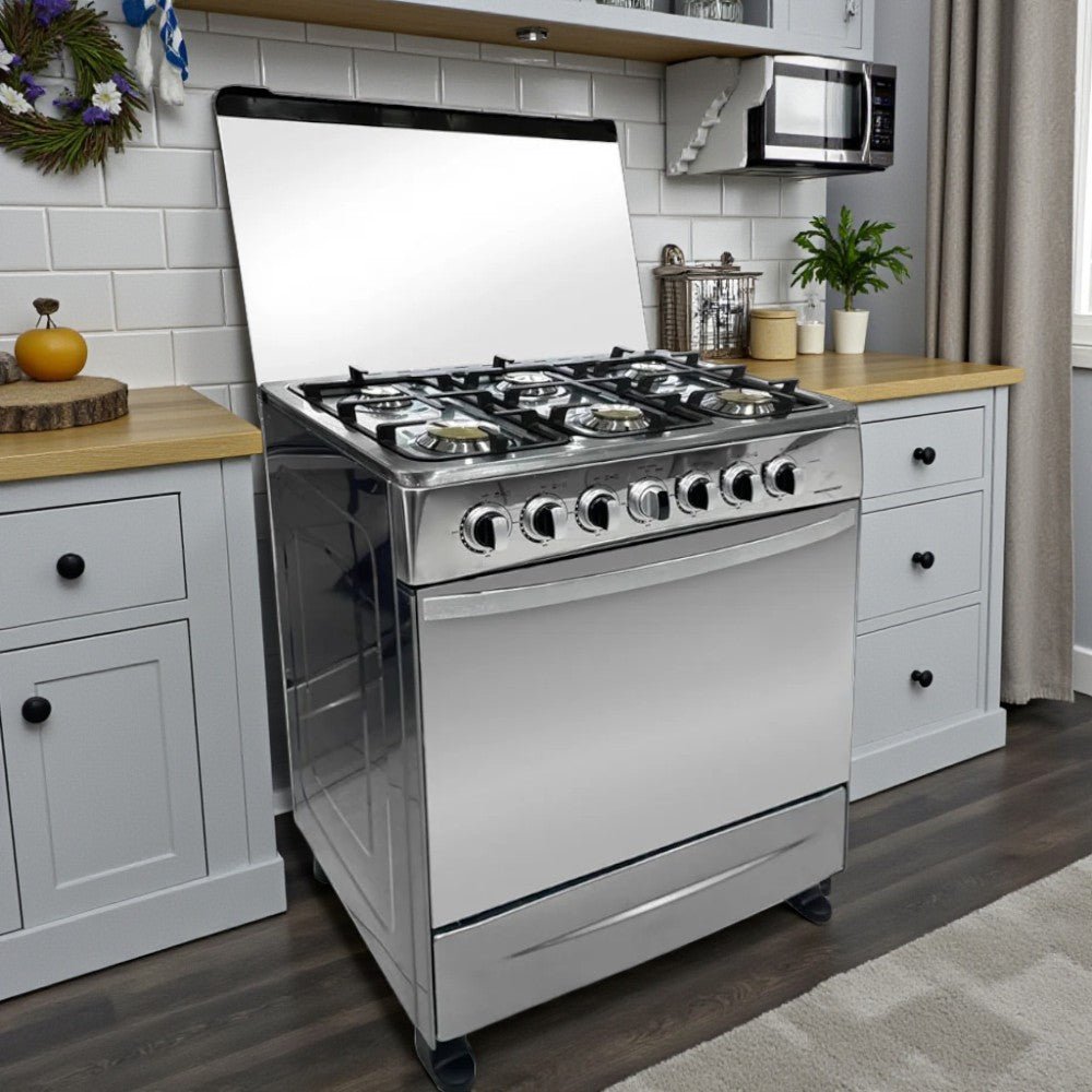 Estufa A Gas Premier 30" / 6 Quemadores / Acero Inoxidable - Premier - Titan.com.pa - 7453064744275