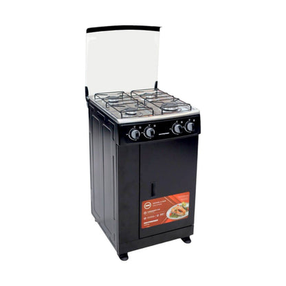 Estufa A Gas Premier de 4 Quemadores / Negro / Con Compartimiento - Premier - Titan.com.pa - 7453064739257